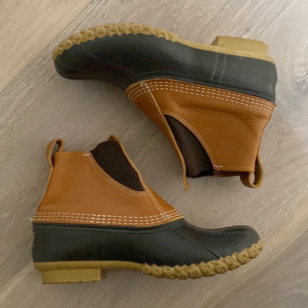 Bean Boots by LL Bean. Slip on. Worn once!